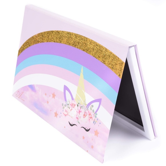 Other - Unicorn Empty Magnetic Makeup Palette Purple